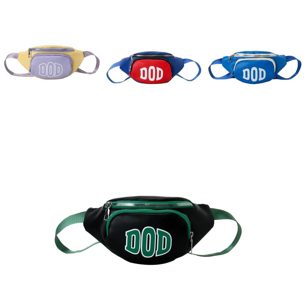 Модная детская повседневная наплечная сумка с цветным блочным дизайном и принтом букв для школы