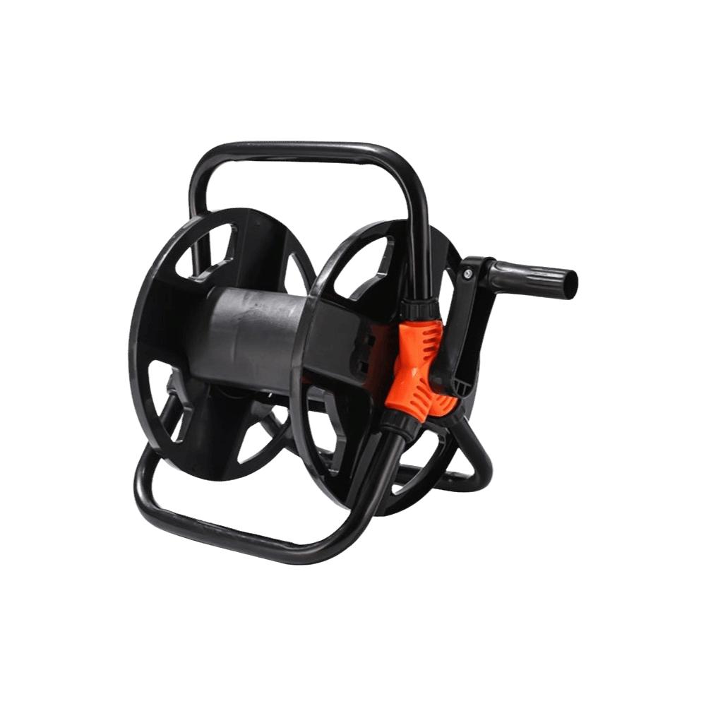 Heavy Duty Hose Storage Reel durable Space Saving Water Pipe Storage Rack Multi-Purpose Collapsible Handle