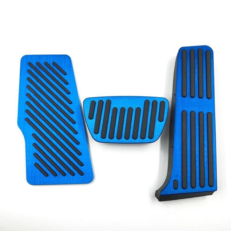 Алюминиевый автомобильный чехол для педалей, топливный тормоз, подножки, накладки, пластина для Toyota Camry 70 V70 2018 2022, аксессуары