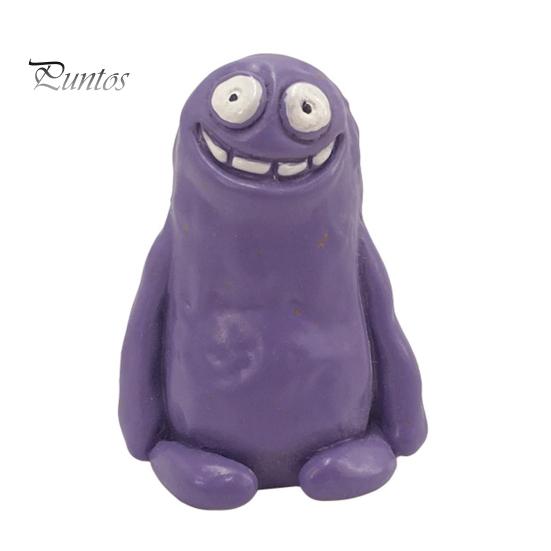 Exaggerated Expression Figurine Cute Ugly Mud Figure Desktop Decoration, Funny Resin Cartoon Hand-painted Statue, Hand-Painted Tabletop Sculpture for
