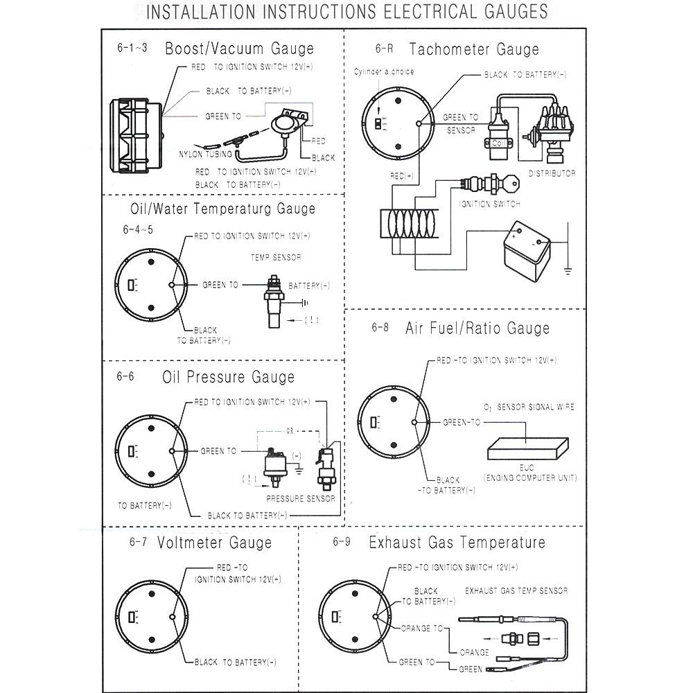 Dynoracing 52 мм тахометр с двойным дисплеем, датчик 0-10000 об/мин, 7 цветов, светодиодный автомобильный счетчик с шаговым двигателем