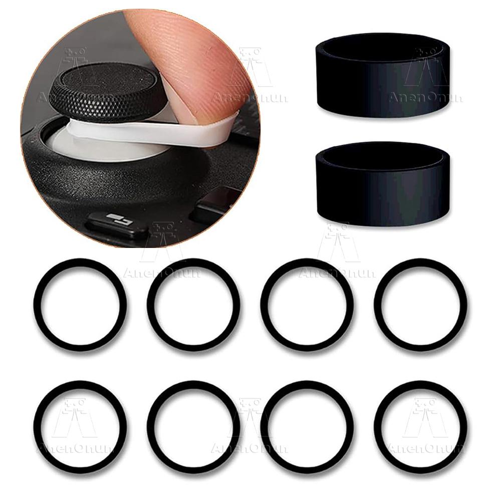 10PCS Controller Silicone Joystick Protectors Gamepad Thumbstick Protective Ring for PS5,PS4,Switch Pro,Xbox,Steam Deck,ROG Ally