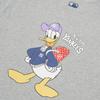 MLB X Disney Коллаборация Повседневная футболка-свитшот с круглым вырезом и коротким рукавом Унисекс Футболка Серая 3ATSD0114-50MGS