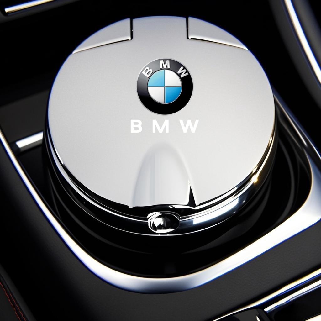 SYJH7 Car Ashtray with Lid Smell Proof Blue Led Portable Ashtray Cup For BMW M 1 2 3 4 5 7 Series X1 X3 X4 X5 X6 X7 F10 F30 E46 E60