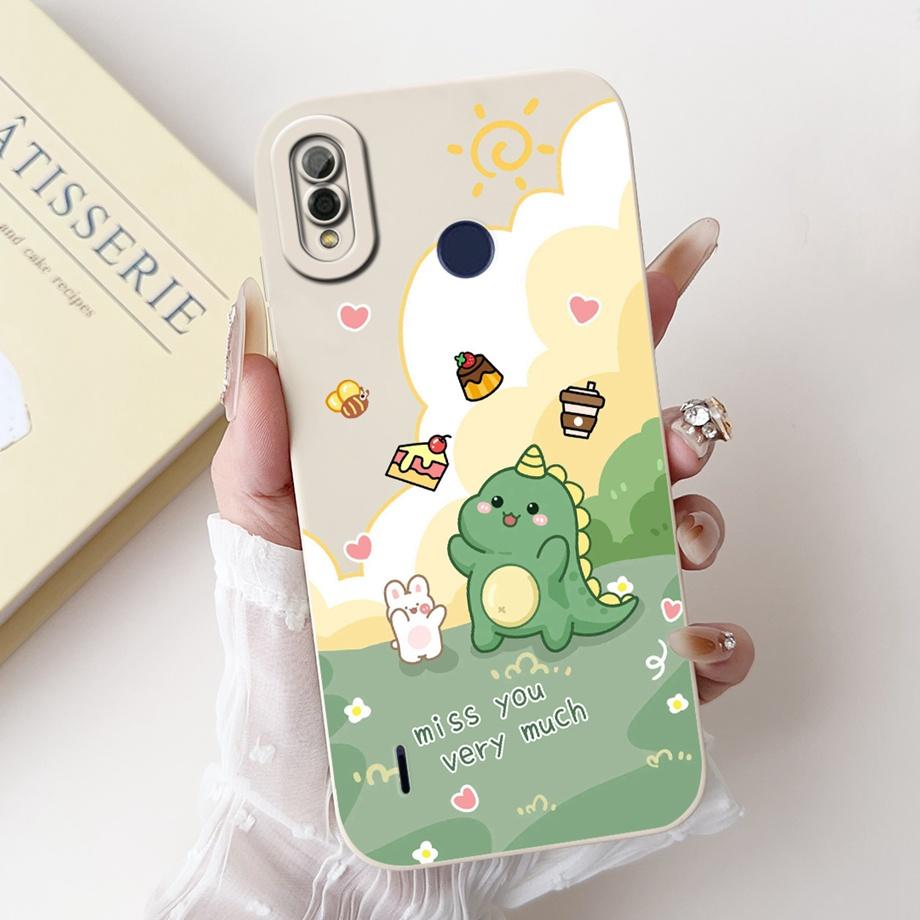 Moon Night Gothic Style Phone Case For Itel P33 Plus P33+ Back Cover Soft Silicone Bumper Coque ITELP33 P 33 Capa