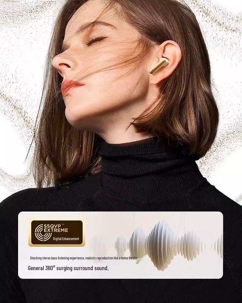 OPPO Bluetooth-гарнитура 2025: Сверхдлительное время работы от аккумулятора, Высококачественный звук, Шумоподавление в ушах, Спортивный дизайн с защитой от выпадения