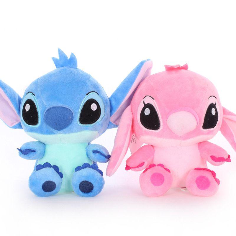 Adorable Lilo And Stitch Plush Toy 20cm Soft Touch Stuffed Figure For Kids Gift