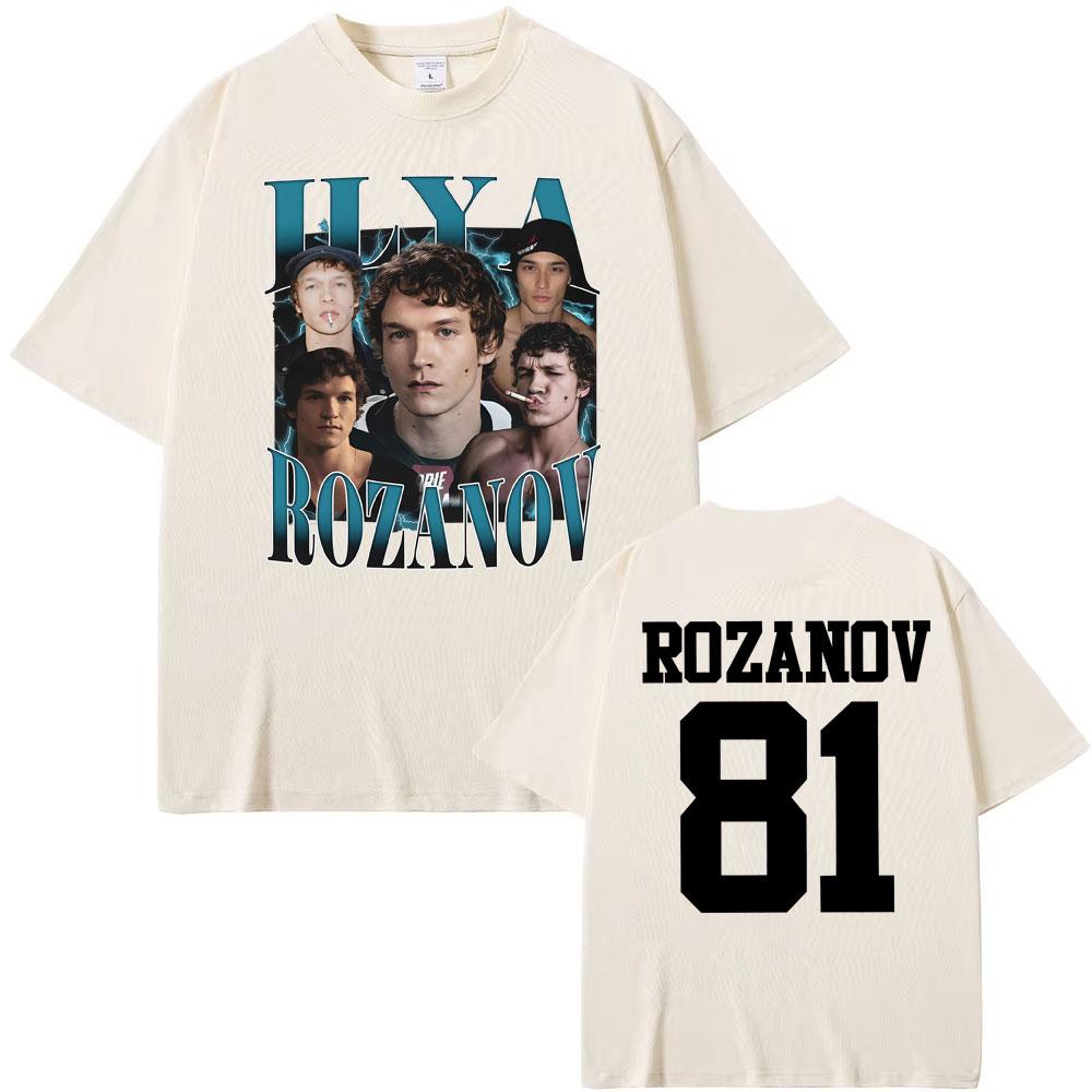 Heated Rivalry Shane Hollander Ilya Rozanov Rap T Shirt Streetwear Unisex Summer Style TShirt Men High Quality Casual T Shirts