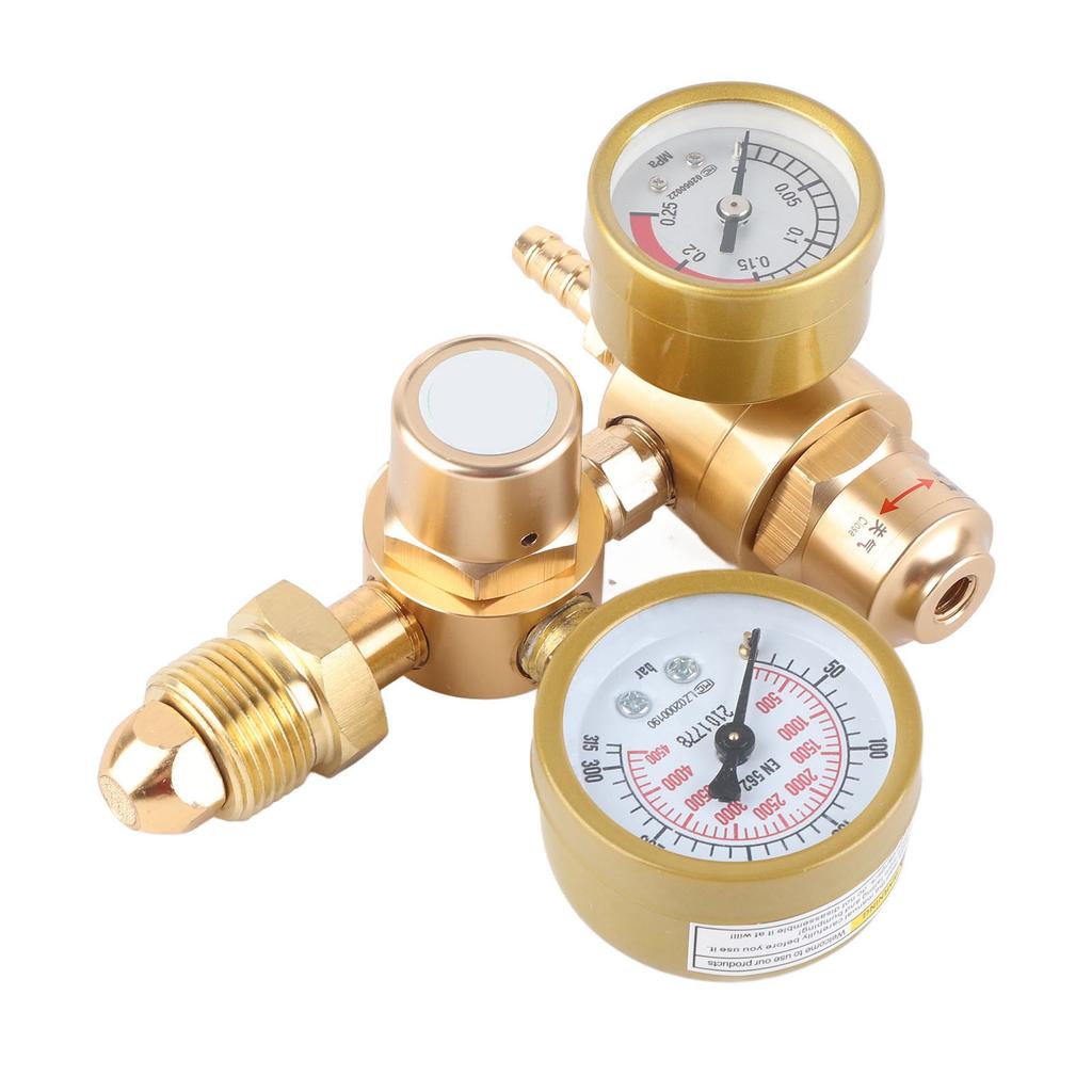 Регулятор газовой сварки, манометр аргона и CO2, расходомер TIG MIG, редукционный клапан давления в баллоне 4500 фунтов на кв. дюйм