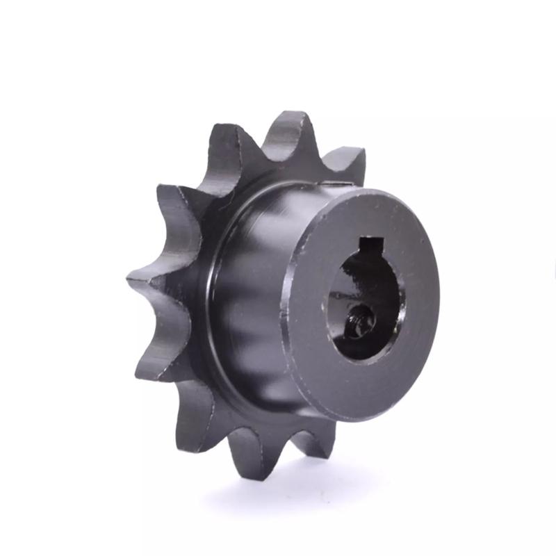 1PCS #25 Roller Chain Sprocket With Keyway 20/24/25/30/40 Tooth Bore 10mm to 20 Pitch 1/4" 6.35mm For 04C Chain