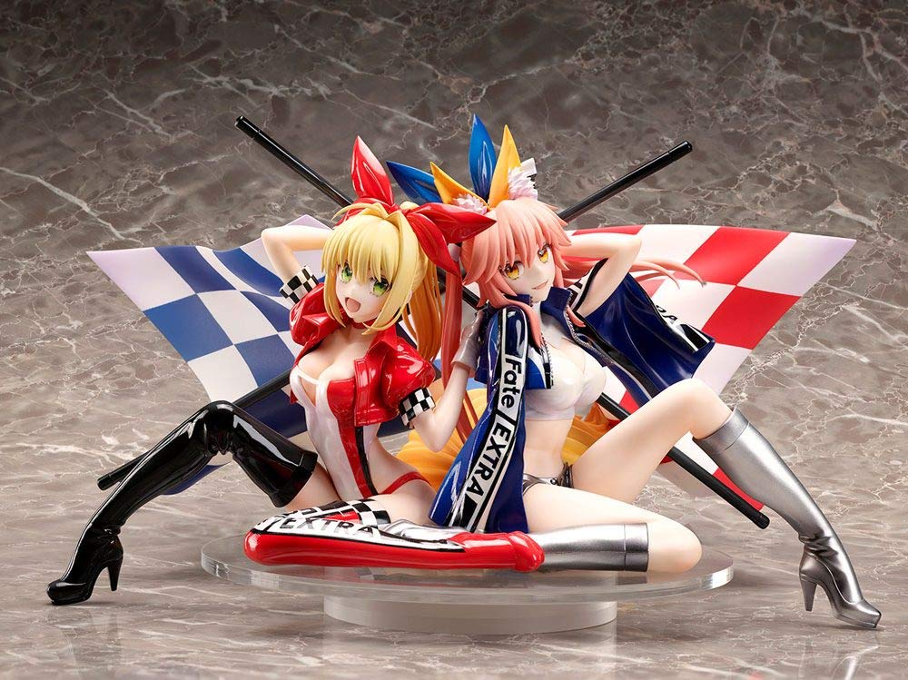 Plus One Нерон Клавдий Тамамо но Маэ Racing Scale Полная Фигурка Fate/Extra & TYPE-MOON ver. 1/7