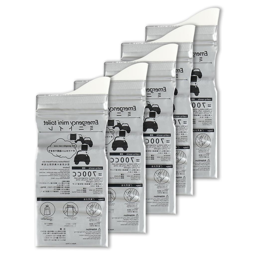 Одноразовые мешки для мочи, портативные 700 мл, дорожные мешки для мочи для путешествий на открытом воздухе, аварийного кемпинга