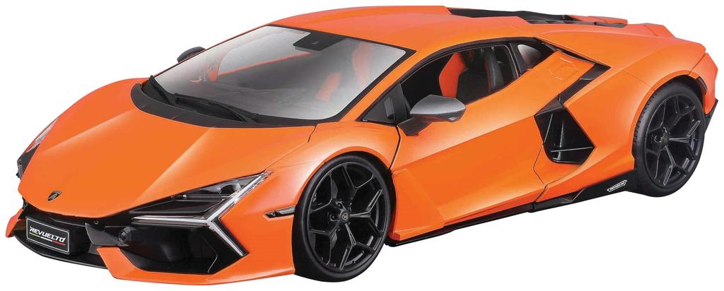 BURAGO 1/24 Lamborghini Revuelto Orange Finished Product