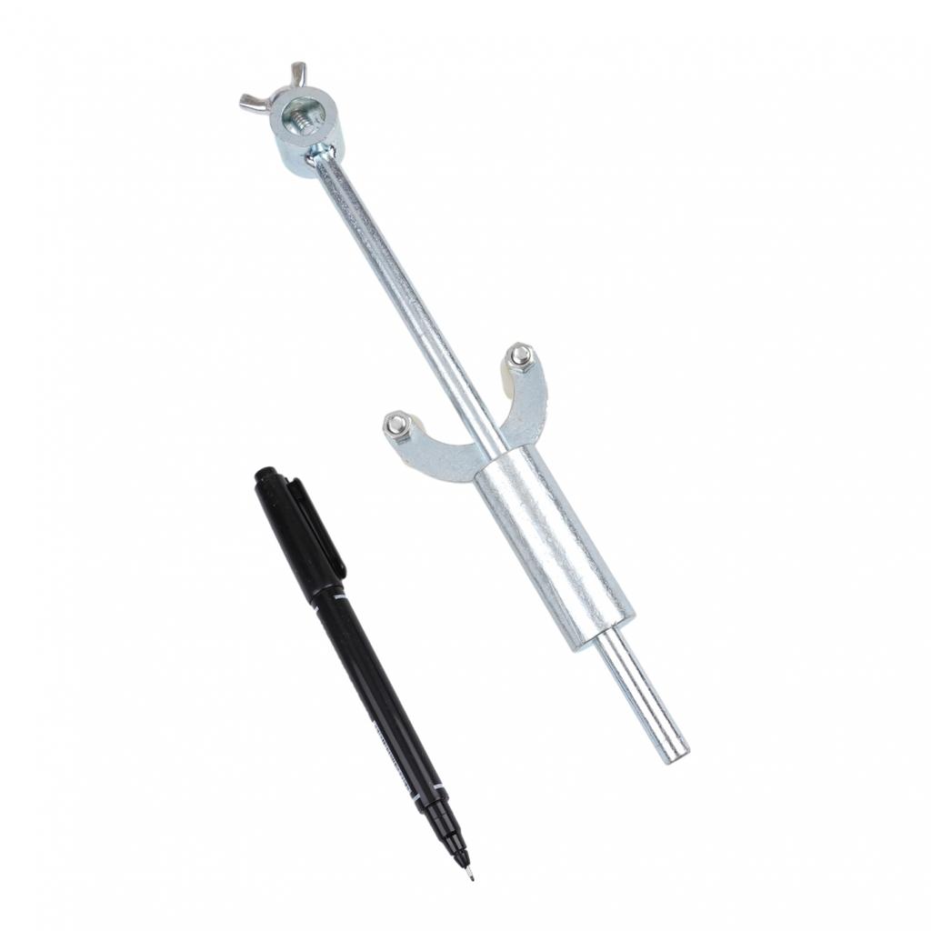 0-20 см скребок для меток, металлические нейлоновые инструменты для ремонта, серебро