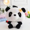 Cute Cartoon Panda Backpack New Personalized Furry Backpack Doll Panda Large Capacity