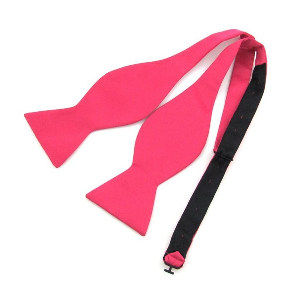 Стиль джентльмена в форме тыквы, однотонные классические галстуки, галстук-бабочка, формальные деловые галстуки, мужские галстуки