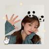 Cartoon Panda Headband Animal Doll Hair hoop Sweet Plush Hair Band  Streetwear