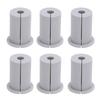 6Pcs Ethernet Cable Routing Kit Enhanced Appearance Silicone Cable Wall Pass Through Bushing Grommet for 1 Inch Wall