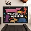 Internet Celebrity Wind Into The Home Silk Ring Floor Mat Can Be Cut Entrance Into The Door Rubbing Land Pad Non-Slip Silk Ring Door Mat