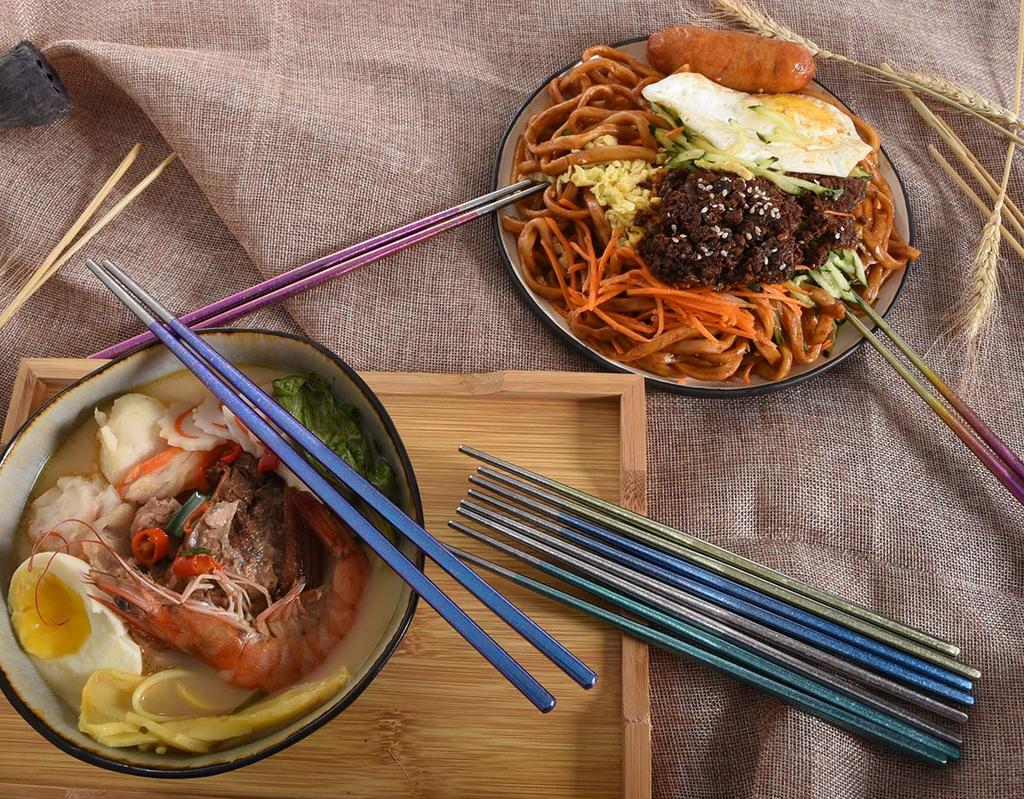 Boundless Voyage Titanium Camping Titanium Square Outdoor Colored Ultra with Storage Bag Ti1005T Chopsticks, Chopsticks, Chopsticks, Chopsticks,