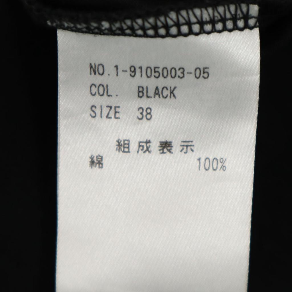 HAUNT сделано в Японии Платье с коротким рукавом 38 черный Женский Б/у