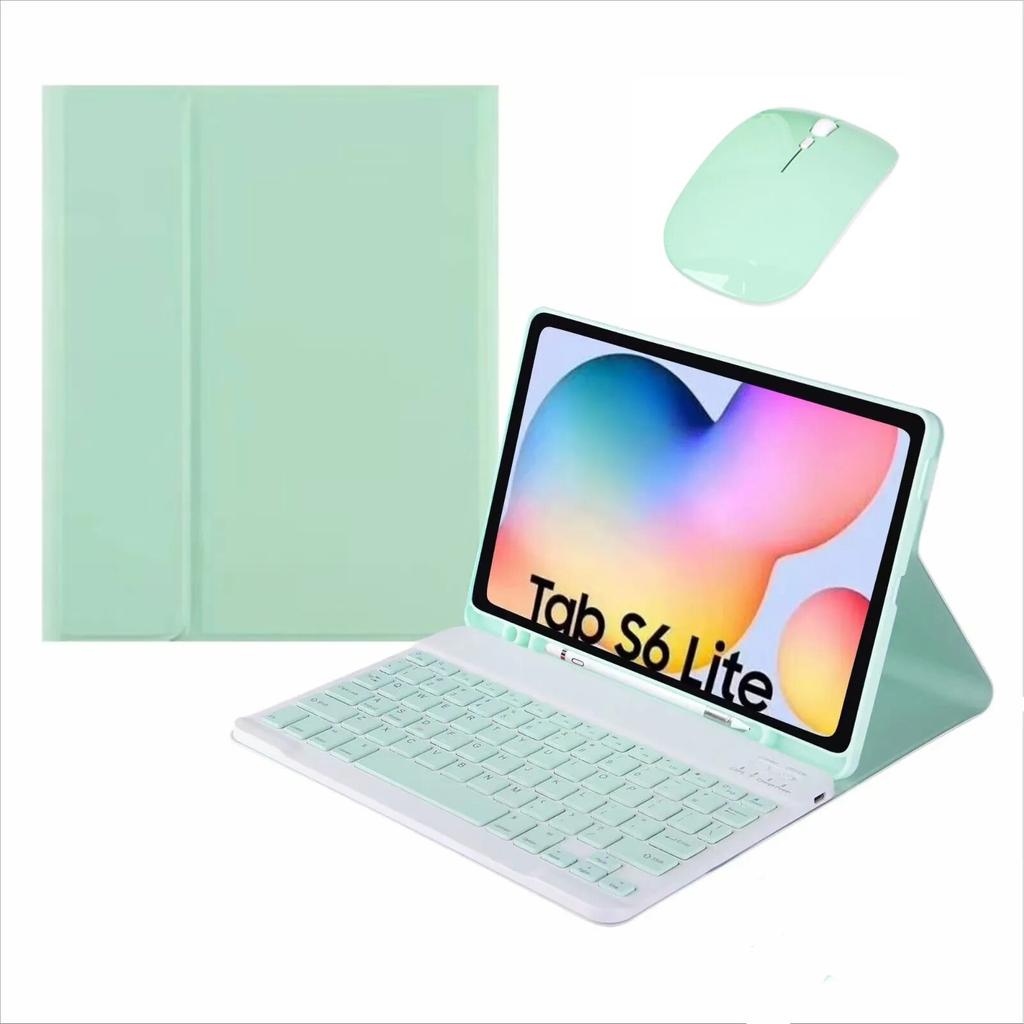 Чехол с Bluetooth-клавиатурой для планшета Samsung Galaxy Tab S6 Lite Tab A7 Lite Tab A7 Tab A8/A9 Tab S7 Tab S8 Tab S9 11 10,5 10,4 8,7 дюймов, кожаный чехол