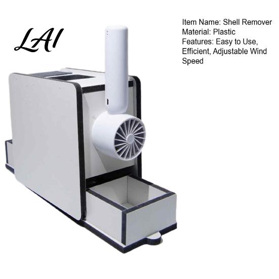 Birdseed Shelling Machine Rechargeable Shell Separator Electric Husk Remover with Adjustable Wind Speed Bird Food Separator Portable Fan Sieve