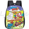 Новая детская сумка Super Zings Мультяшная игра Superzings Рюкзак для мальчиков девочек Дети Школьные сумки Дети Ежедневная сумка для книг Mochila