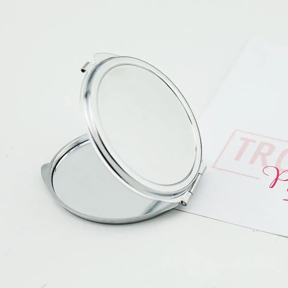 Portable Heart-shaped Makeup Mirror Double Sided Folding Mini Makeup Mirror Cute Bee Pocket Cosmetic Mirror Gift for Women