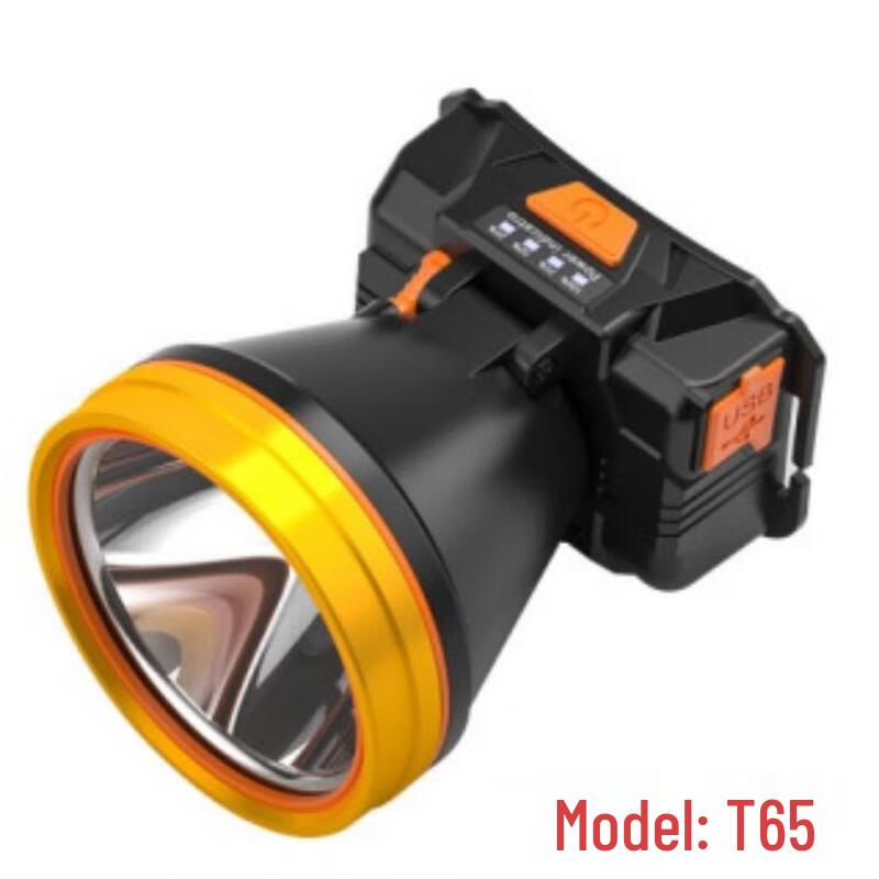 Налобный фонарь LED, перезаряжаемый, для улицы