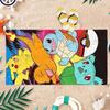 Милое пляжное полотенце P-Pokemon, быстросохнущее, супервпитывающее, многоцелевое для йоги, бассейна, спорта, дома, отличный подарок для друзей