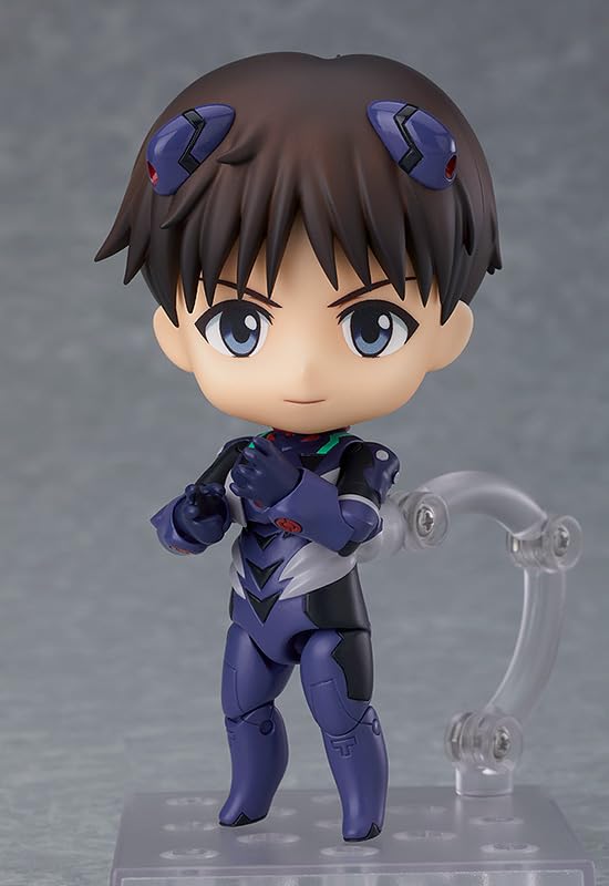 Nendoroid Evangelion Новая Театральная Версия Синдзи Икари Плагин Костюм Пластиковая Окрашенная Подвижная Фигурка Перепродажа Ver. Немасштабируемый