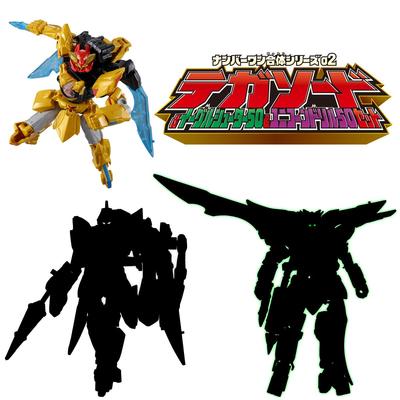 Bandai Minipla Number One Combined Series 02 Tega Sword & Eagle Shooter 50 & Unicorn Drill 50 Набор (1 кусок)