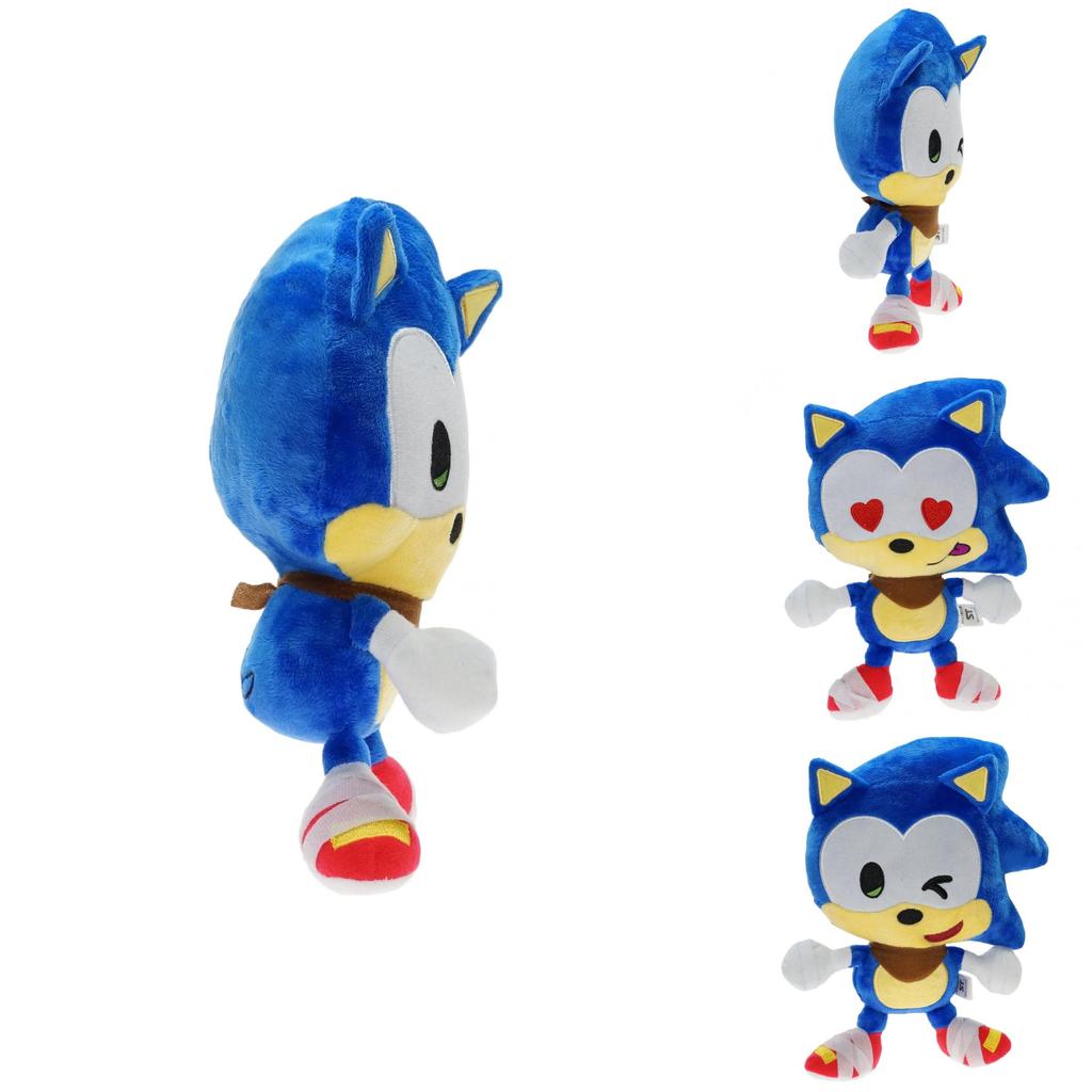 9.1in Sonic The Hedgehog Plush Toy Soft Stuffed Animal Kids Hug Doll Gift