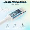 Оригинальный кабель Apple [Сертифицирован Apple MFi] Lightning на USB Совместим с iPhone 13/12/11 Pro Max/XS MAX/XR/XS/X/8/7/Plus/6S iPad AirPods,iPod