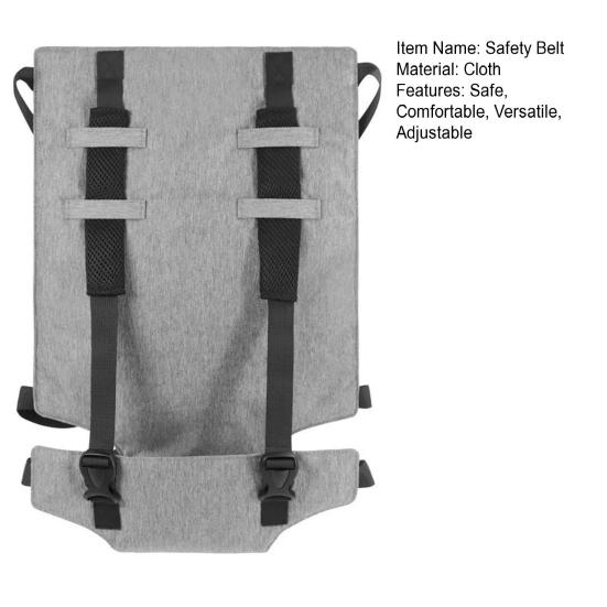 Детский стульчик для кормления ремень безопасности портативный складной сиденье для кормления ремешок регулируемый