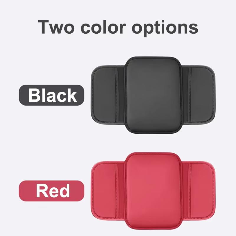 XOWS7 New Car Armrest Box Pad Universal Leather Armrest Cushion with Pocket Central Memory For Skoda Octavia Rapid Fabia Superb Kodiaq