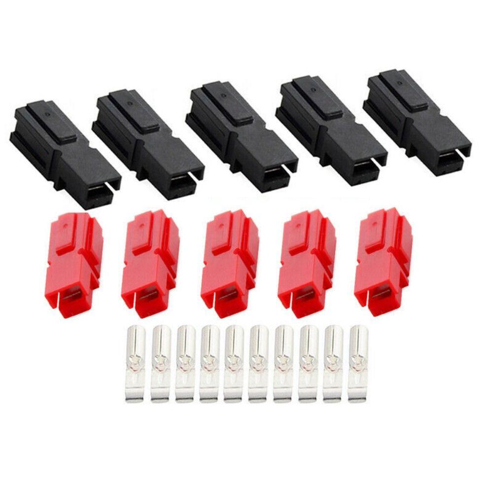 10pcs Corrosion Resistant Power Connectors 30A 600V Battery Connectors Solar Systems