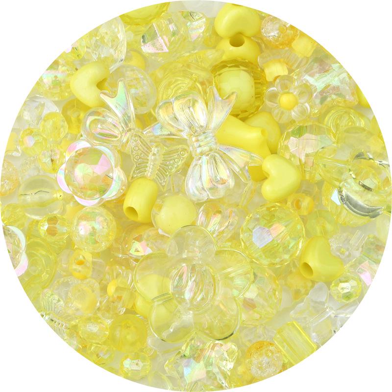 Baroque Style Acrylic Beads for DIY Bracelets and Accessories