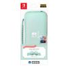 Licensed Slim Hard Pouch Plus for Nintendo Mint Green with Both Nintendo Switch Organic EL Model and Nintendo [Nintendo Product] Switch™ [Compatible