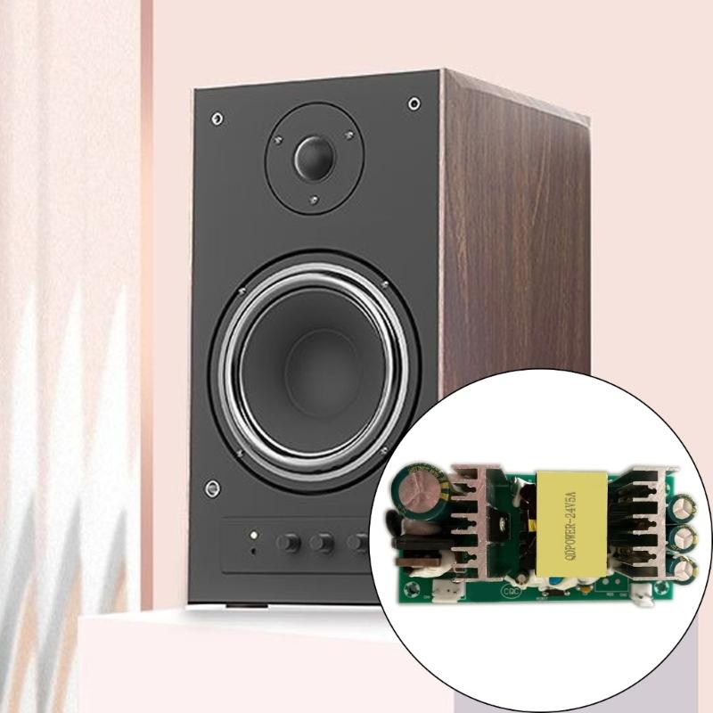 Energy Efficient Switching Power Supply 120W Providing Stable 24V 5ADC from Wide 100-240V AC Input Design Ideal for Monitoring Equipment