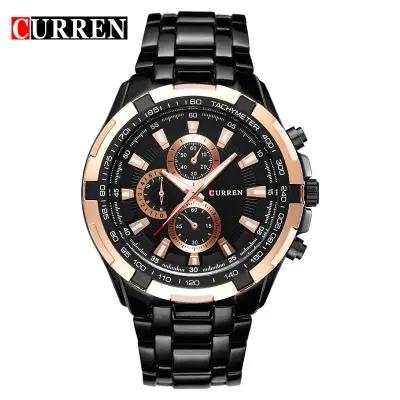 Top Luxury Fashion CURREN 8023 Brand Men's Watch Quartz Stainless Steel Band Clock Classic Business Wristwatch for Men Relojes