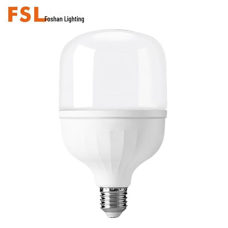 FSL T100 25W E27 LED Pillar Bulb, 6500K White