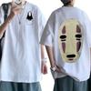 Hot Anime Spirited Away T-shirts Unisexga No Face Unisex Pocket Graphic T Shirt Unisex Unisex Fashion Casual Oversized T-shirt Harajuku Tops