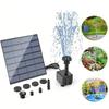 Solar Powered Floating Fountain