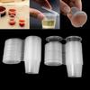 30Pcs Small Plastic Takeaway Food Containers Pigment Paint Box Sauce Cup Palette
