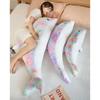 Rainbow Dolphin Plush Toy With Sleep Pillow For Kids Bedtime And Play