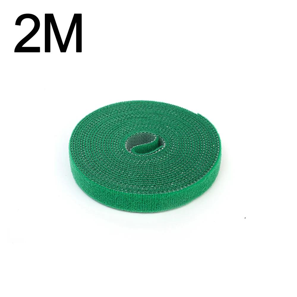 50/1M нейлоновые стяжки для растений, повязка для растений, крючок, петля для крепления, регулируемая опора для растений, многоразовая крепежная лента для домашних садовых принадлежностей