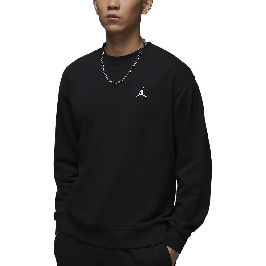 Jordan Мужская толстовка Brooklyn Fleece Черная FV7296-010