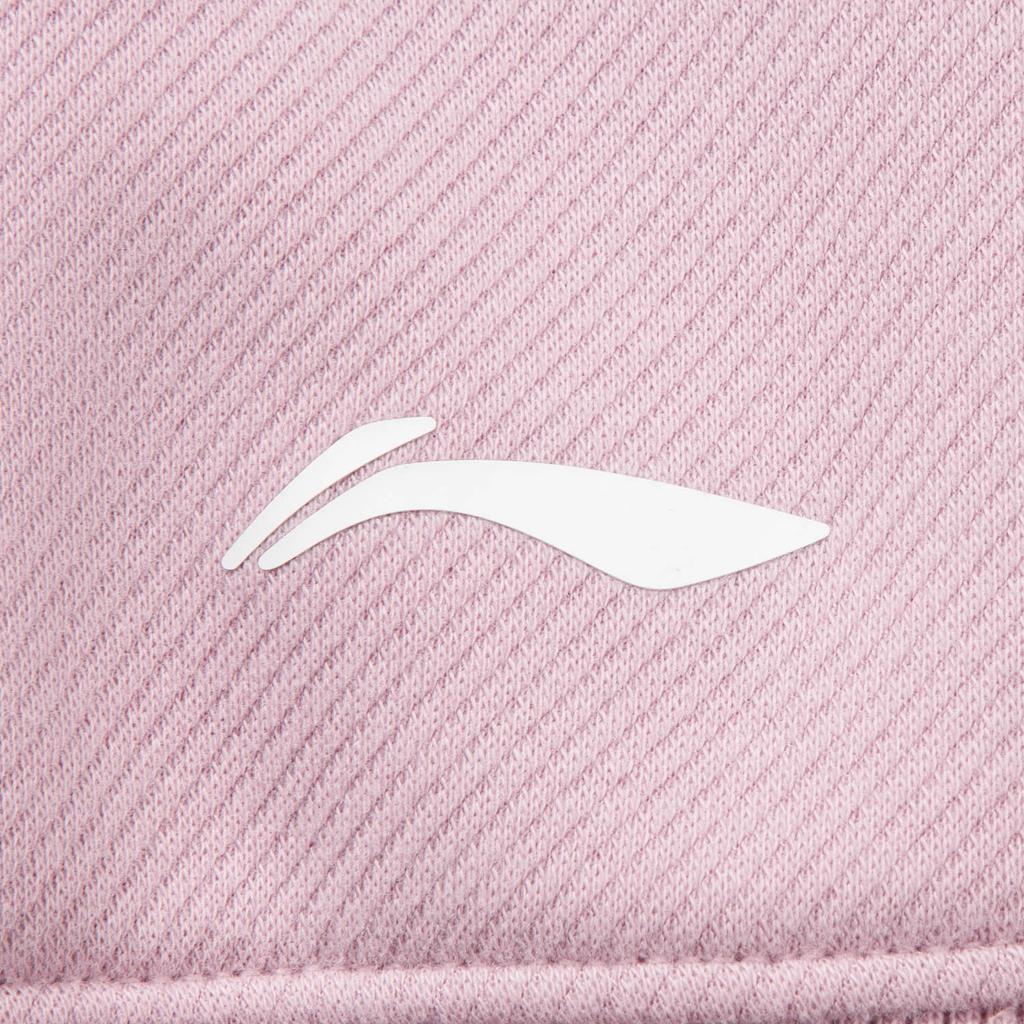 Li Ning Серия Фитнес Флис Теплый Блокировка Температуры Сухой С Длинным Рукавом Свободный С Круглым Вырезом Толстовка Женская толстовка AWDV948-5